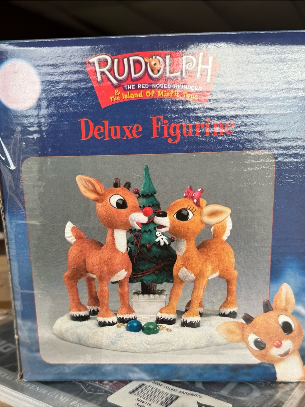 Enesco There's Always Tomorrow Rudolph & Clarice Deluxe Figurine Rare!
